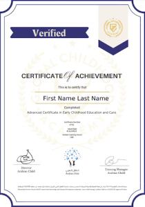 Advanced Certificate in Early Childhood Education and Care -
